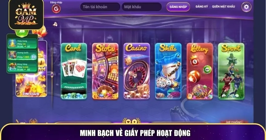 Minh bạch về giấy phép hoạt động